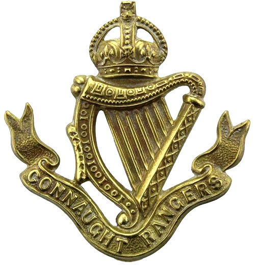 Connaught Rangers cap badge